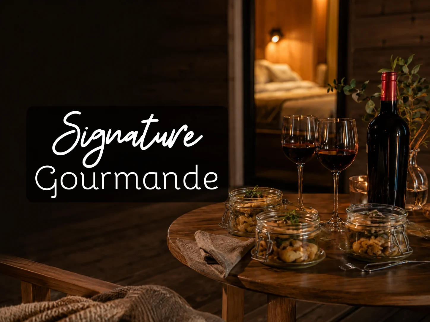 Vin rouge et tapas dans ambiance chaleureuse