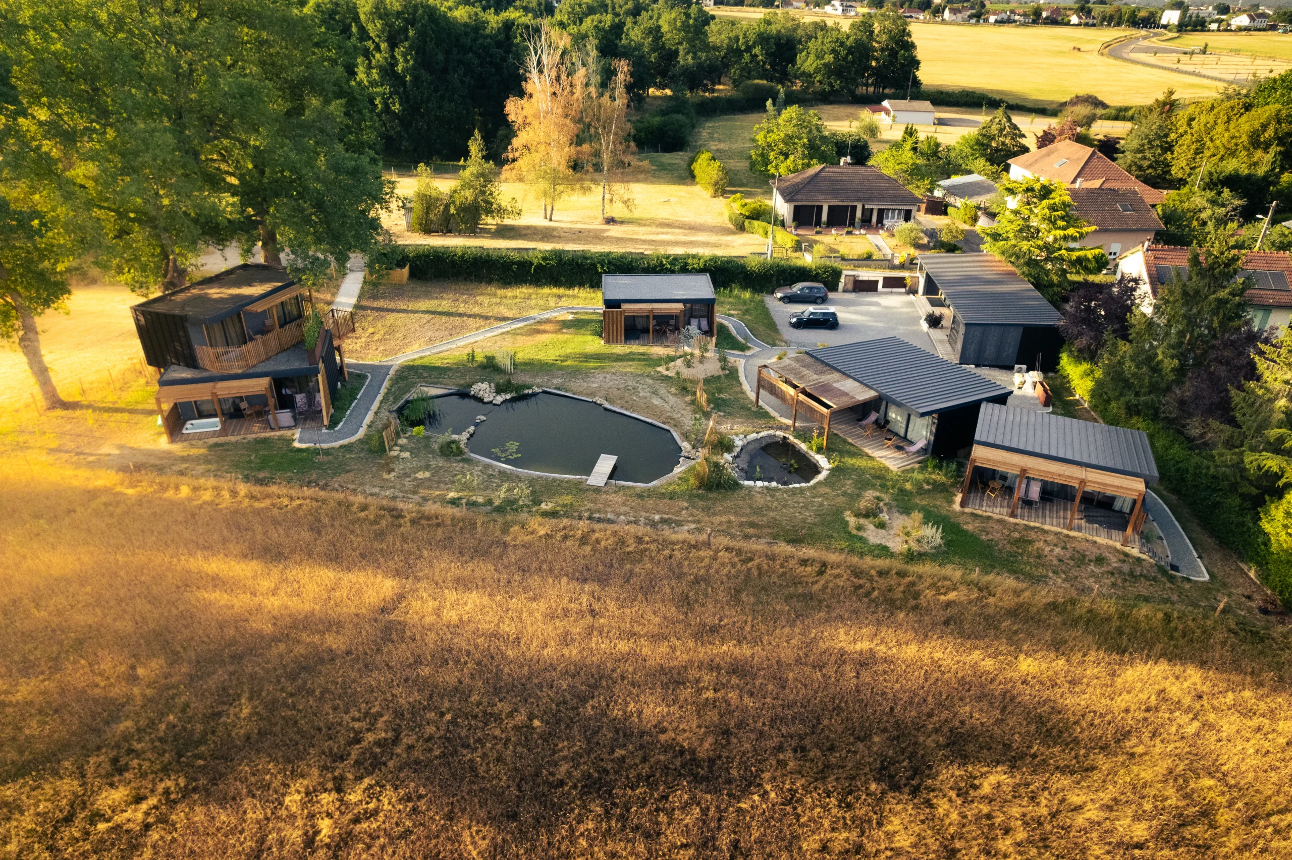 pépites lodges & spas photos drone 2